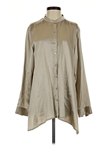 Eileen Fisher Long Sleeve Blouse (view 1)
