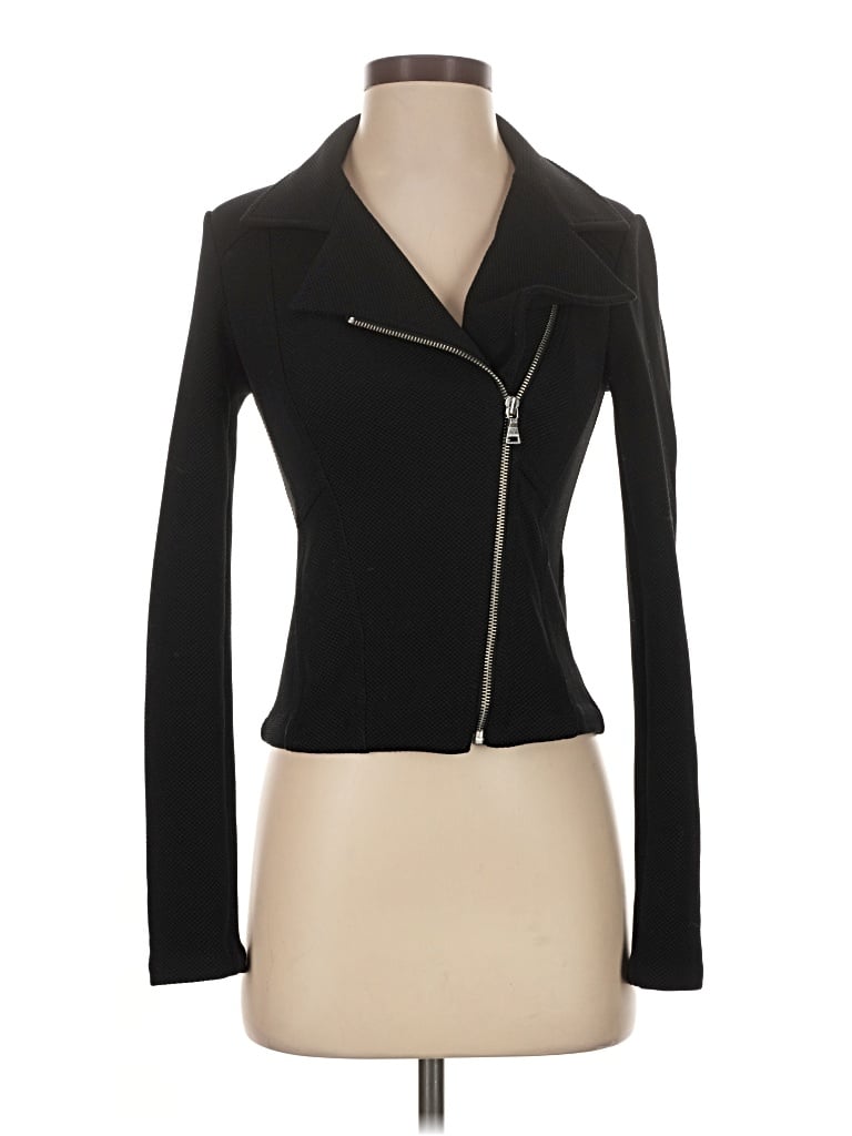 Pre-owned Express Outlet Jacket In Black
