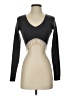 Zara 100% Polyester Black Gray Cardigan Size S - photo 1