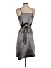 Leith 100% Polyester Silver Sleeveless Top Size XS - photo 2