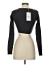 Zara 100% Polyester Black Gray Cardigan Size S - photo 2