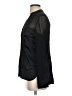 Cache Black Long Sleeve Silk Top Size S - photo 5