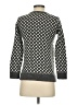 J.Crew 100% Cashmere Polka Dots Gray Cashmere Pullover Sweater Size XXS - photo 2
