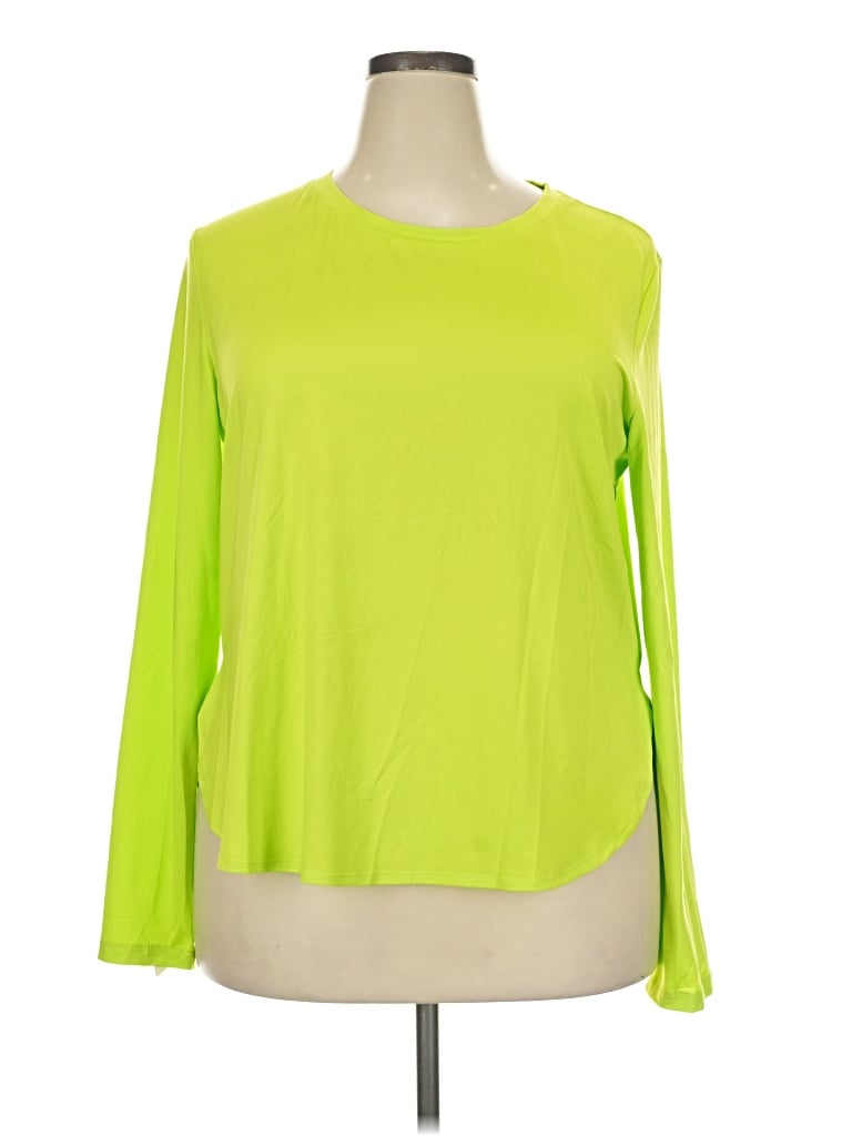 Pre-owned Pinspark Long Sleeve T-shirt In Green