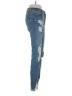Express Hearts Blue Jeans Size 00R - photo 4