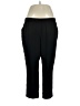 Ann Taylor LOFT 100% Polyester Solid Black Active Pants Size XL - photo 1