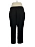 Ann Taylor LOFT 100% Polyester Solid Black Active Pants Size XL - photo 2