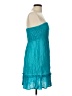 Shein 100% Polyester Teal Cocktail Dress Size L - photo 4