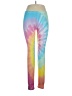 Just Love Tie-dye Blue Yoga Pants Size XL - photo 1