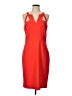 BCBGMAXAZRIA Solid Red Cocktail Dress Size 12 - photo 1