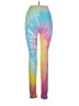 Just Love Tie-dye Blue Yoga Pants Size XL - photo 2