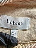 Böhme 100% Cotton Tan Pullover Sweater Size XS - photo 7