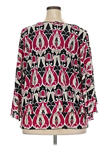 Style&Co 3/4 Sleeve Blouse (view 2)