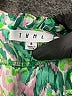 THML Animal Print Green Short Sleeve Blouse Size S - photo 7