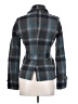 American Eagle Outfitters Plaid Gray Wool Coat Size XS - photo 2