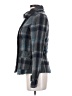 American Eagle Outfitters Plaid Gray Wool Coat Size XS - photo 5