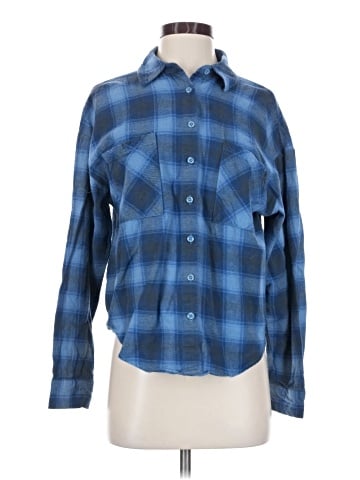 Forever 21 Long Sleeve Button-Down Shirt (view 1)