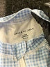 Janie and Jack Checkered-gingham Blue Long Sleeve Onesie Size 3-6 mo - photo 3
