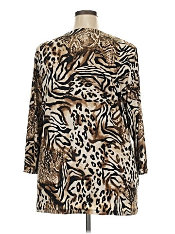 JM Collection 3/4 Sleeve Blouse (view 2)