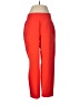 Athleta Solid Red Casual Pants Size 8 - photo 1