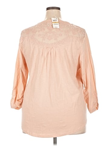 Style&Co 3/4 Sleeve Blouse (view 2)