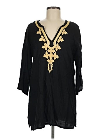 Top It Off 3/4 Sleeve Blouse (view 1)