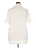 Unbranded 100% Polyester Ivory Short Sleeve Blouse Size XXL - photo 2