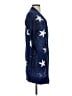 Unbranded 100% Acrylic Stars Blue Cardigan Size S - photo 4