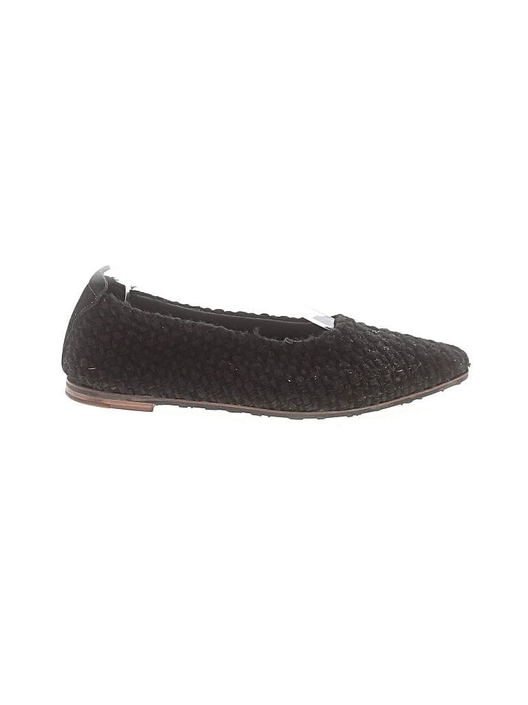Pre-owned Preventi Flats In Black