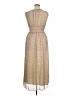 Max Studio 100% Polyester Floral Tan Casual Dress Size XL - photo 2