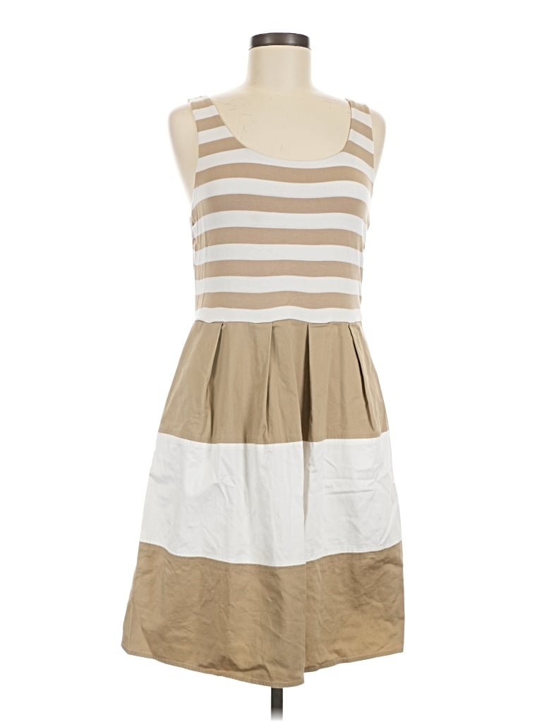 Pre-owned Spense Casual Dress In Tan