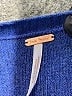 Free People Solid Blue Pullover Sweater Size S - photo 7