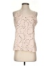 Ann Taylor 100% Polyester Tan Tank Top Size S - photo 1