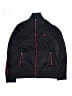 Assorted Brands 100% Polyester Solid Black Track Jacket Size L (estimated, youth) - photo 1