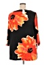 Susan Graver Orange 3/4 Sleeve Blouse Size 3X - photo 2