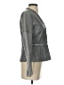 Rebecca Taylor Metallic Gray Jacket Size 0 - photo 4
