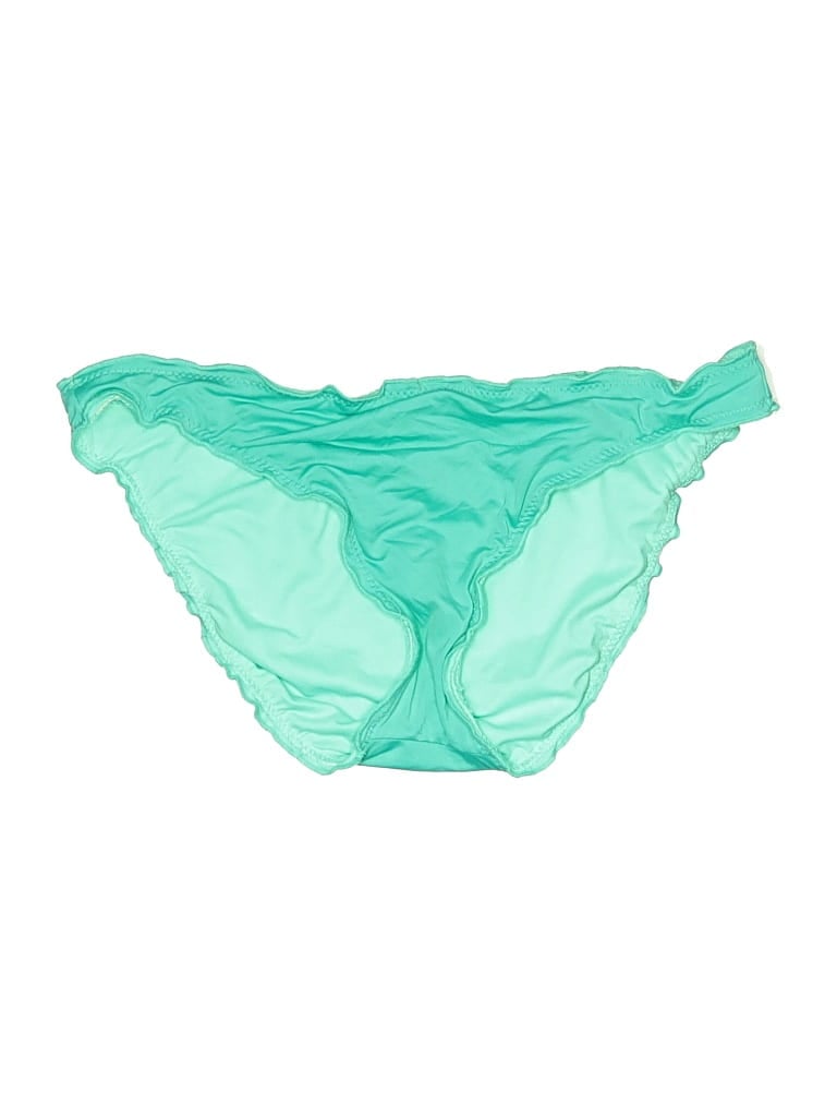 Pre-owned Mossimo Swimsuit Bottoms In Green