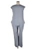 Gap - Maternity Solid Gray Jumpsuit Size XXL Maternity - photo 2
