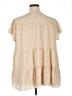 Shein Curve Ivory Short Sleeve Blouse Size 16 Plus (2) - photo 2