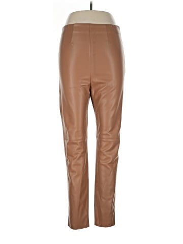 Zara Faux Leather Pants (view 1)