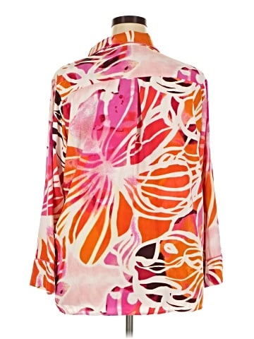 Natori 3/4 Sleeve Blouse (view 2)