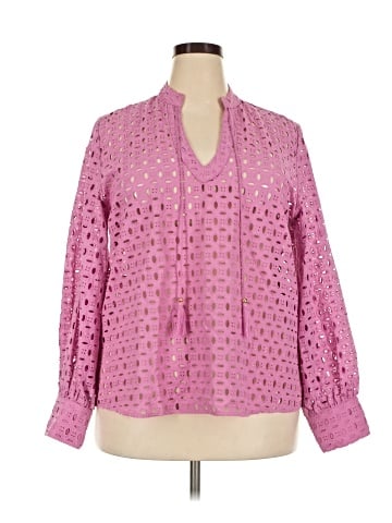 INC International Concepts 3/4 Sleeve Blouse (view 1)