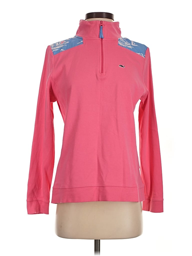 Pre-owned Vineyard Vines Track Jacket In Pink
