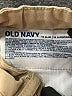 Old Navy Solid Tan Khaki Shorts Size 14 - photo 4