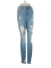 Hollister Hearts Blue Jeans Size 3 - photo 1