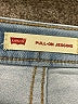 Levi's Solid Blue Jeans Size 10 - photo 3