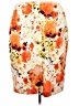 Jones Studio Floral Orange Casual Skirt Size 20 - photo 2