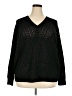 Design History Black Pullover Sweater Size 2X - photo 1
