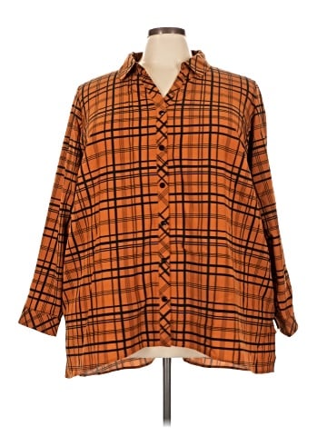 Susan Graver 3/4 Sleeve Blouse (view 1)