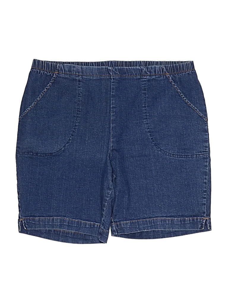 Pre-owned Just My Size Denim Shorts In Blue